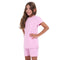 Girls summer pajama set Rose t-shirt +shorts